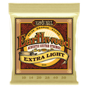 Ernie Ball Earthwood Extra Light 80/20 Bronze Acoustic Guitar Strings - 10-50 Gauge