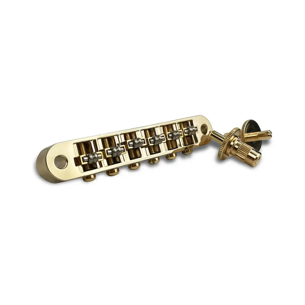 [GB-0595-002] Allparts GB-0595 Roller Tunematic, Gold