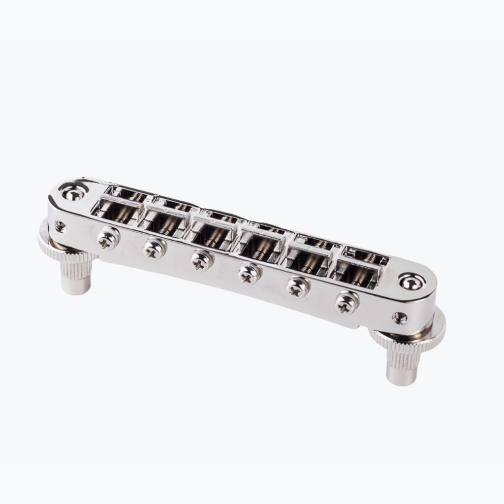 [GB-2543-001] Allparts GB-2543 TonePros® T3BP Tunematic Bridge, Nickel T3BP-N
