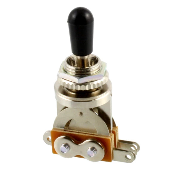 Allparts EP-0066 Short Straight Toggle Switch, Nickel