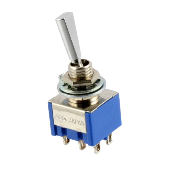 [EP-0081-010] Allparts EP-0081 On-On Mini Switch, Chrome