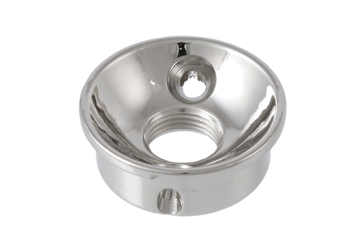 Allparts AP-5270 Retrofit Socket Jackplate for Telecaster®, Chrome