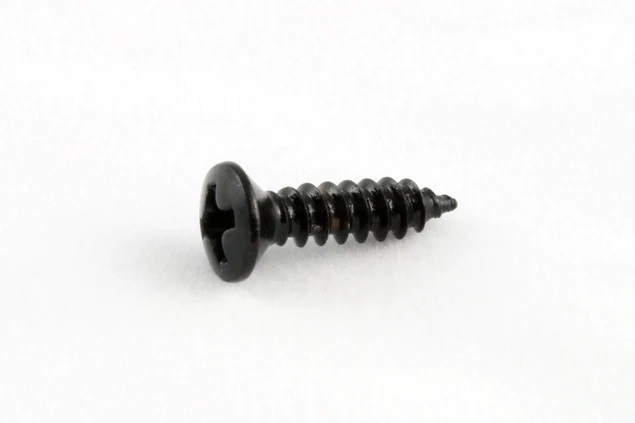 Allparts GS-0001 Standard Pickguard Screws, Black, Pack of 20