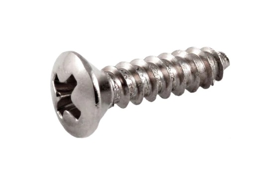 Allparts GS-0001 Standard Pickguard Screws, Stainless Steel, Pack of 20