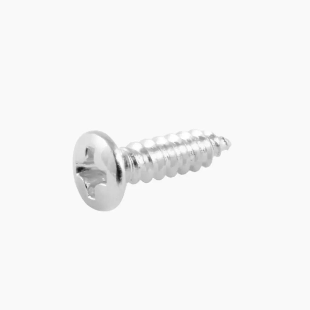 [GS-0001-010] Allparts GS-0001 Standard Pickguard Screws, Chrome, Pack of 20