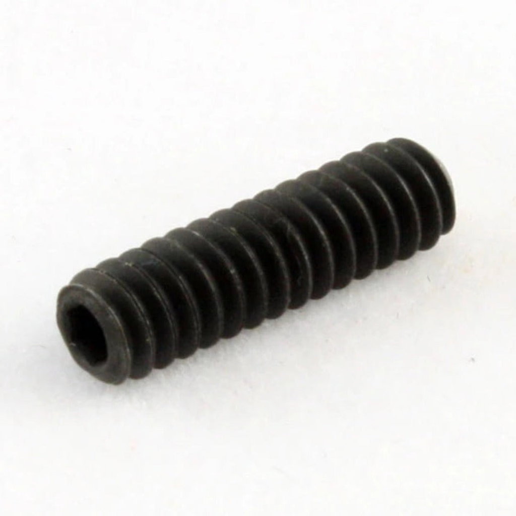 Allparts GS-0009 Bass Bridge Height Screws, Black, Pack of 8