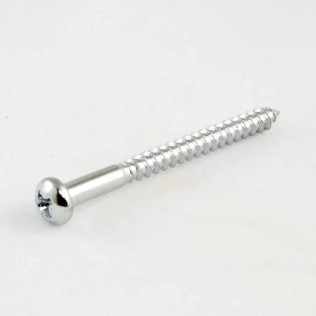 [GS-0011-010] Allparts GS-0011 Bass Pickup Screws, Chrome, Pack of 8