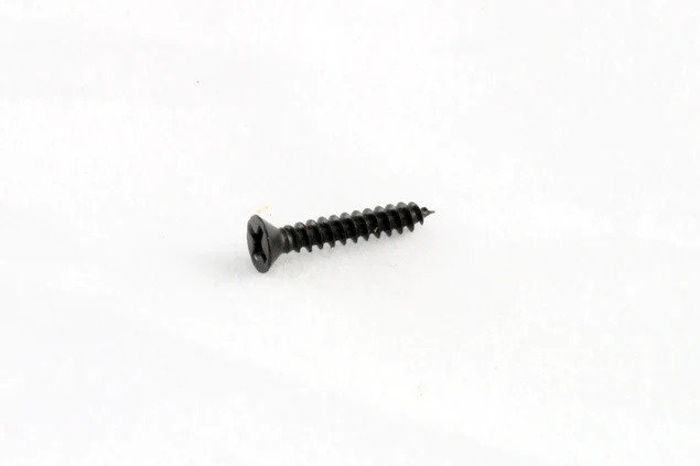 [GS-3397-003] Allparts GS-3397 Short Humbucking Ring Screws, Black, Pack of 8