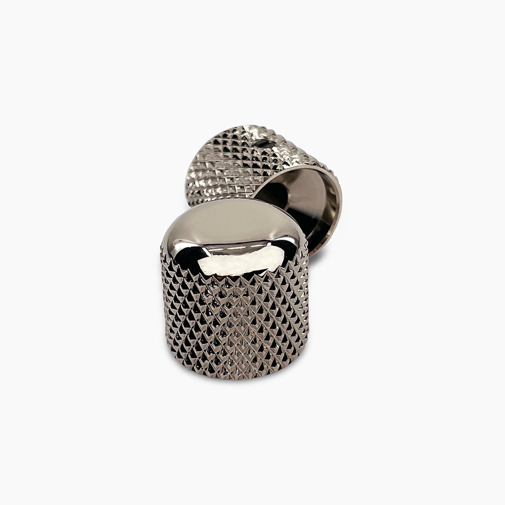 Allparts MK-0110 Metal Dome Knobs, Nickel