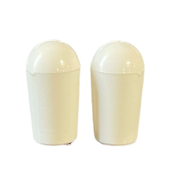 [SK-0040-025] Allparts SK-0040 Switch Tips for USA Toggles, White