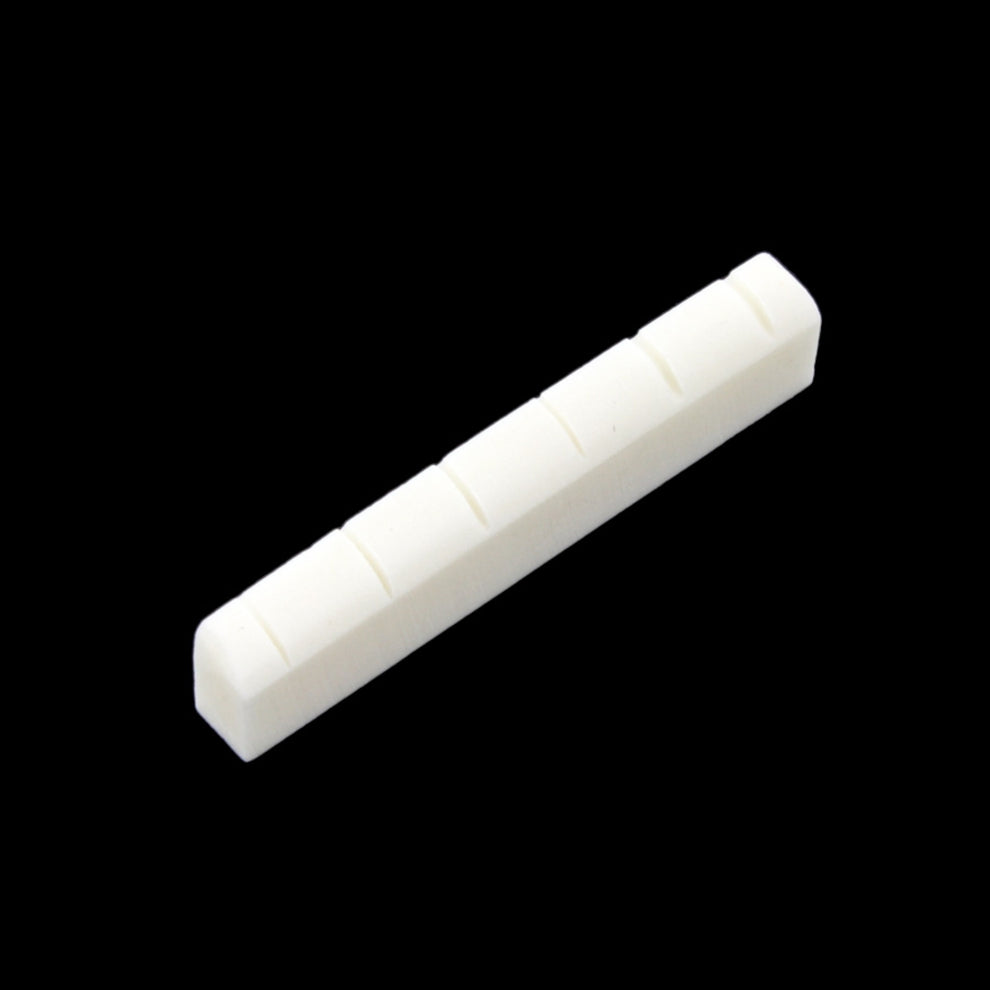 Allparts BN-2804 Slotted Bone Nut for Gibson® Electric, Bleached bone