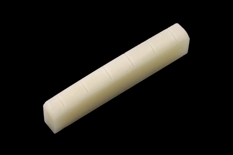 Allparts BN-2804 Slotted Bone Nut for Gibson® Electric, Unbleached bone