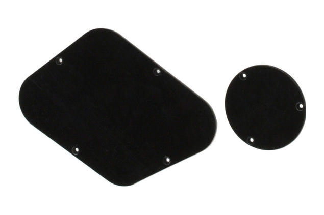 Allparts PG-0814 Backplates and Cover for Gibson® Les Paul®, Black