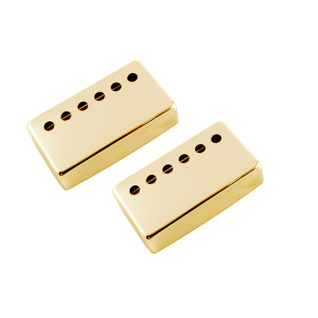 Allparts PC-6966 50mm Humbucking Pickup Cover Set, Gold