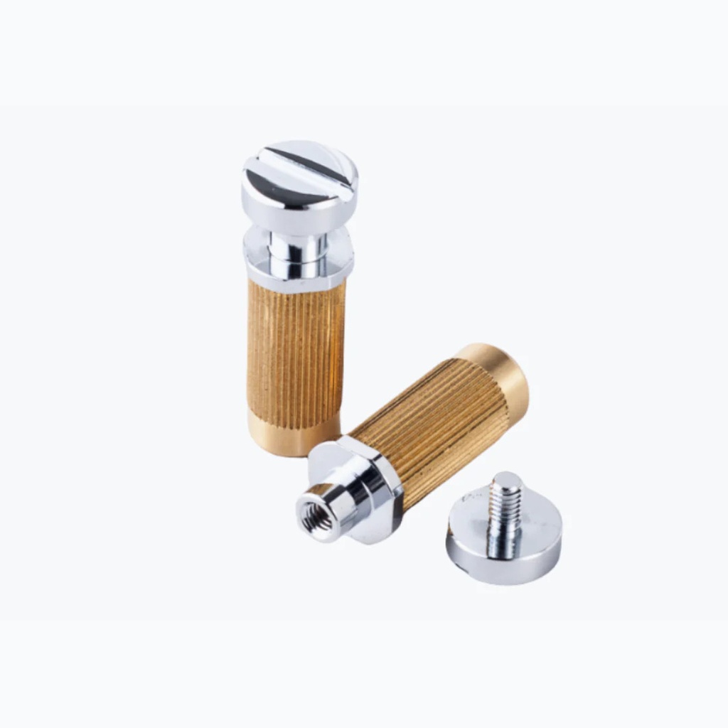 [TP-0457-010] Allparts TP-0457 TonePros Metric Stud and Anchor Set, Chrome