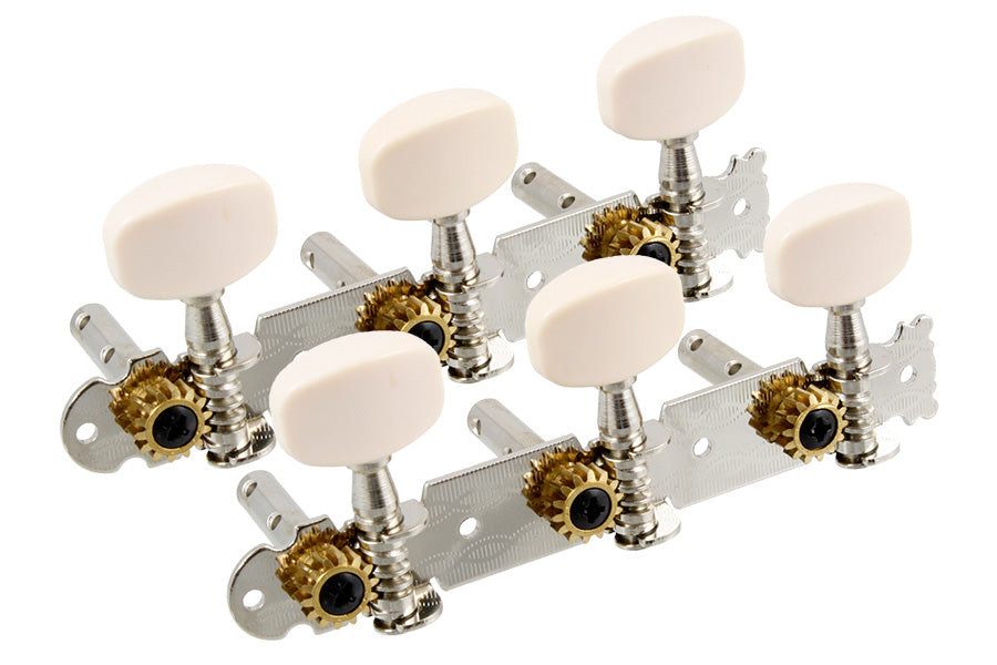 [TK-0776-001] Allparts TK-0776 Open Gear 3x3 Strip Keys
