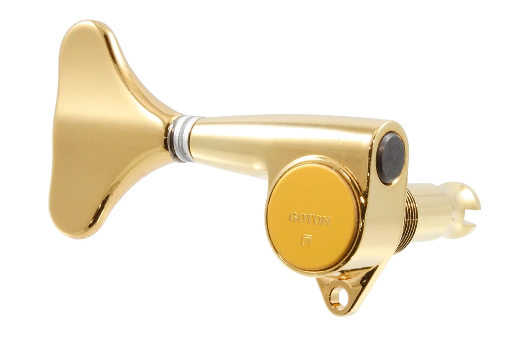 Allparts TK-0923 Single Gotoh GB707 Sealed Bass Key, Gold, Treble side