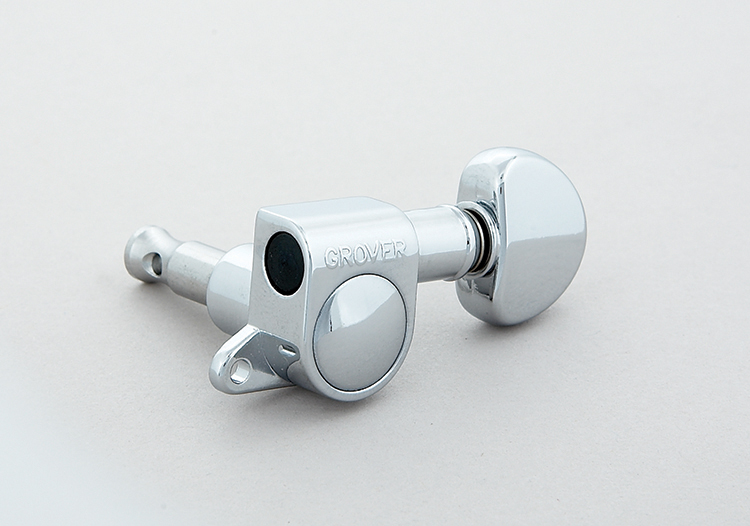 [TK-7921-010] Allparts TK-7921 Grover® 205C6 6-in-line Mini Rotomatics, Chrome 205C6