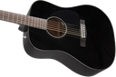 Fender CD-60 Dreadnaught Acoustic with Case, Black