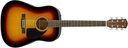 Fender CD-60 Dreadnaught Acoustic with Case, Sunburst
