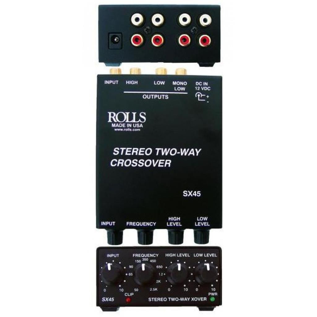 Rolls SX45 Tiny Stereo 2-Way Crossover Frequency Divider