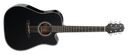 Takamine GD30CE Dreadnaught Cutaway Acoustic Electric, Black