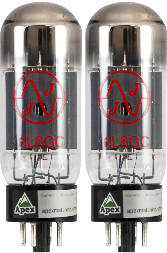 JJ 6L6GC Power Tubes, Matched Pair