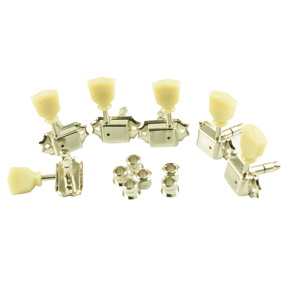 Gotoh 3 Per Side Vintage Style Locking Tuning Machines, Nickel