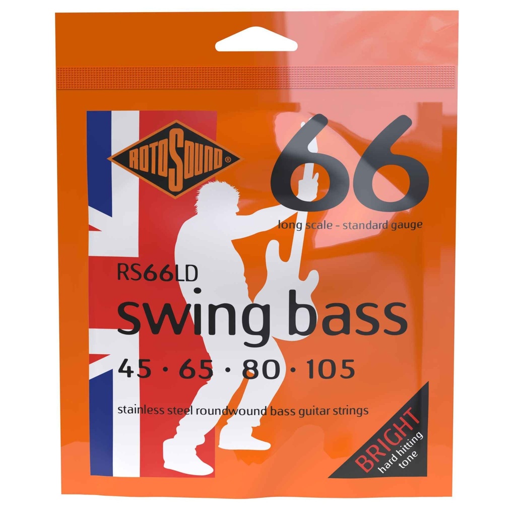 Rotosound Swing Bass 66 Long Scale Standard Gauge Bass Strings