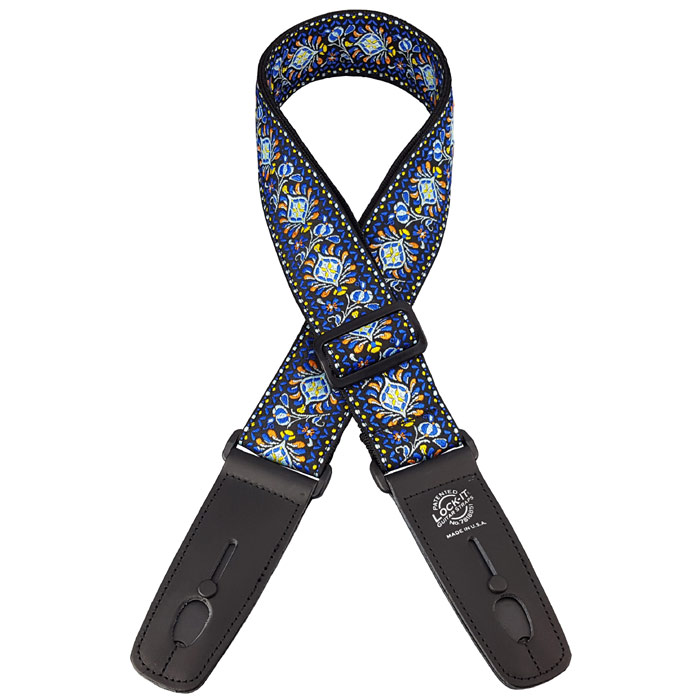 Lock-It 2" Retro Strap, Blue Chill