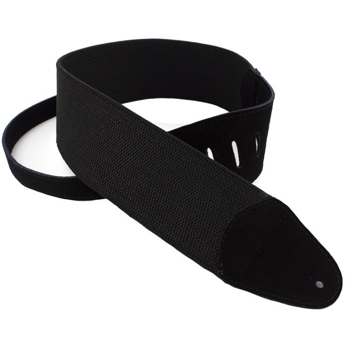 Henry Heller 2" Herringbone Peruvian Cotton Strap, Black