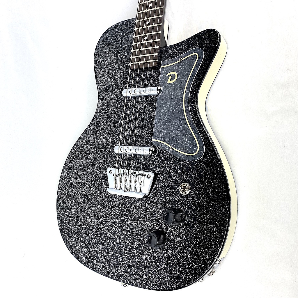[D56BARBKMF] Danelectro 56 Baritone, Black Metal Flake