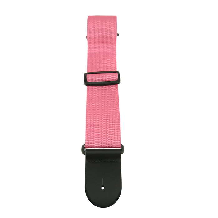 [HPOL-PNK] Henry Heller 2" Polypro Guitar Strap, Pink