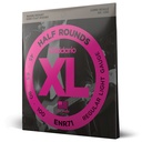 D'Addario 45-100 Regular Light, Long Scale, XL Half Rounds Bass Strings