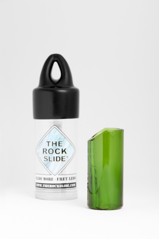 The Rock Slide, Medium Glass, Green