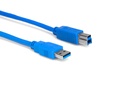 Hosa USB-306AB SuperSpeed USB 3.0 Cable, Type A to Type B, 6 ft