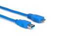 Hosa USB-306AC SuperSpeed USB 3.0 Cable, Type A to Micro-B, 6 ft