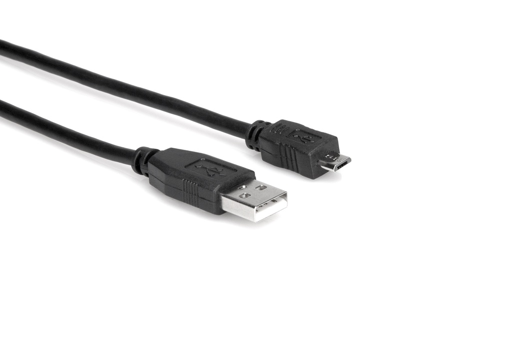 Hosa USB-206AC High Speed USB Cable, Type A to Micro-B, 6 ft