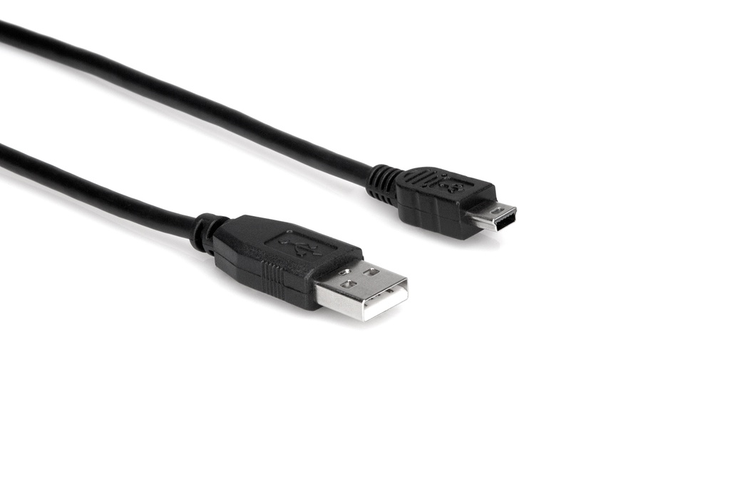 [USB-206AM] Hosa USB-206AM High Speed USB Cable, Type A to Mini-B, 6 ft