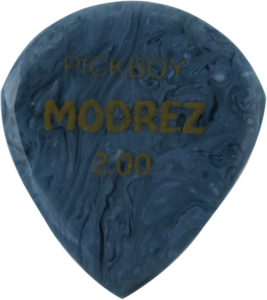 [PBMDZTQP200] Pickboy Modrez Pick, Turquoise, 2.00mm, 1 pick