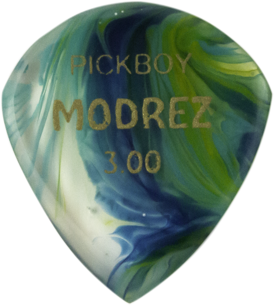 [PBMDZCLP300] Pickboy Modrez Pick, Clear, 3.00mm, 1 pick
