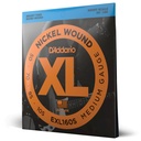 D'Addario EXL160S 50-105 Medium, Short Scale, XL Nickel Bass Strings