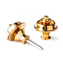 Dunlop Straplok Dual Design Strap Retainer System, Gold