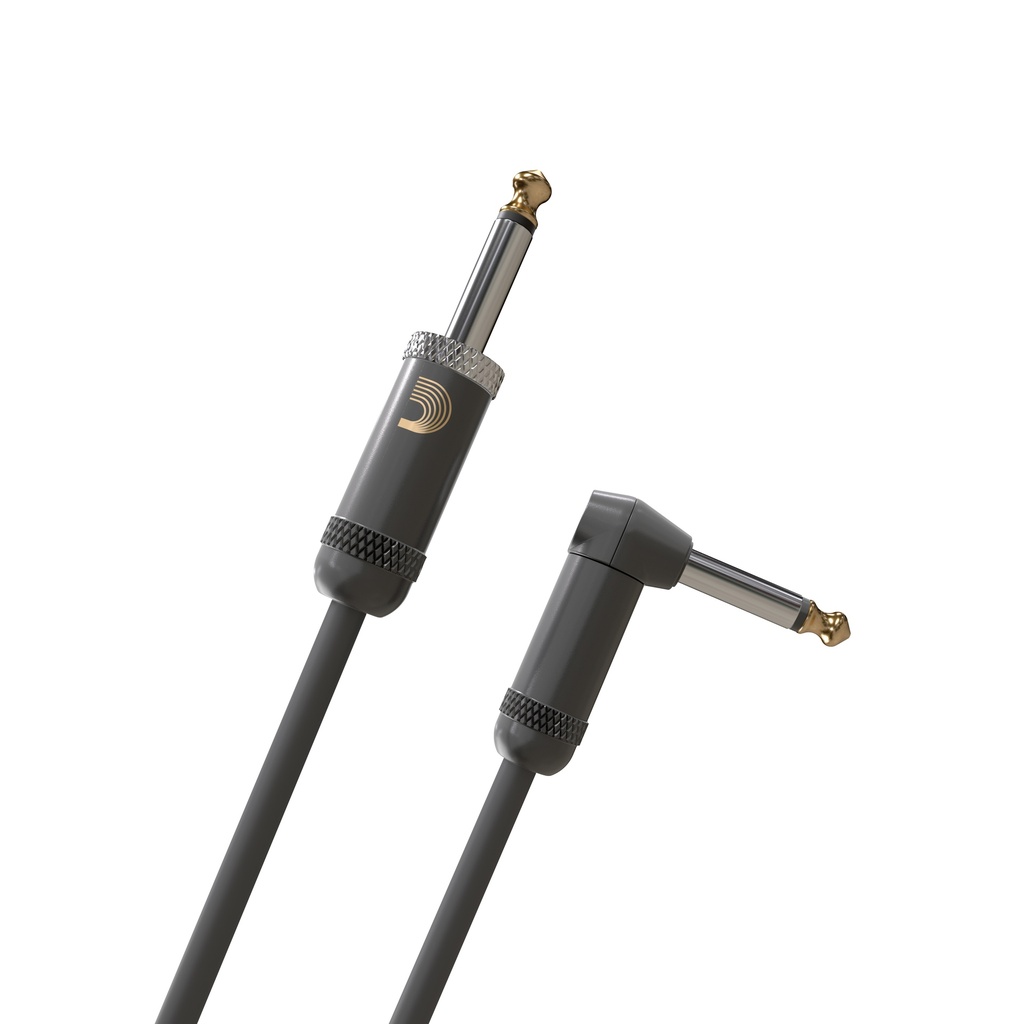 D'Addario American Stage Right-Angle Instrument Cable, 20 Feet