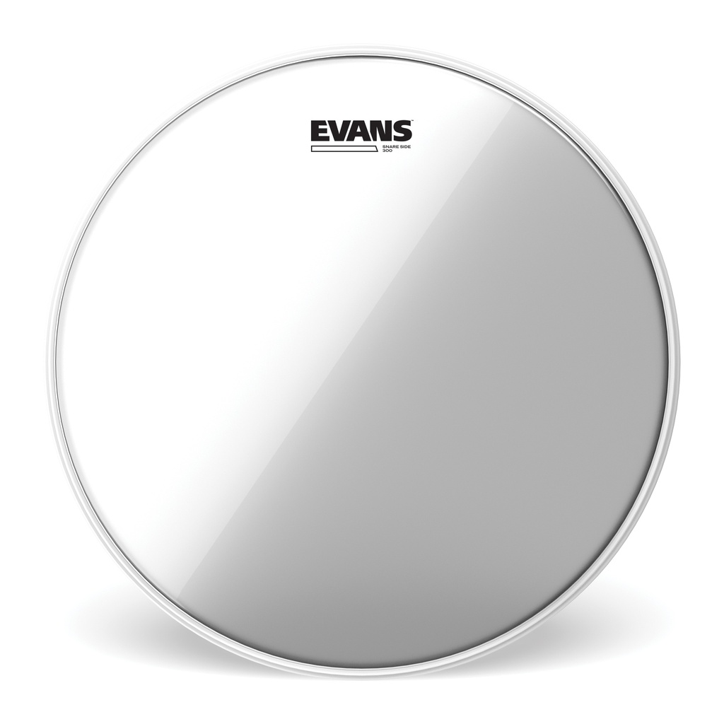 Evans Clear 300 Snare Side Drum Head, 10"