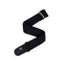 D'Addario Eco-Comfort Basic Woven Guitar Strap, Black
