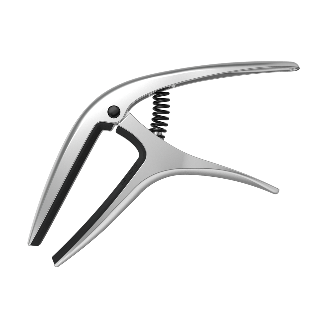 [P09601] Ernie Ball Axis Dual Radius Capo, Silver