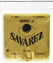 Savarez 520J Super High Tension Classical Guitar Strings (Yellow Card)