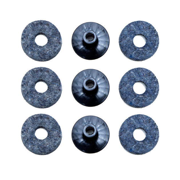 Zildjian Cymbal Felt and Sleeves, 3 Pack