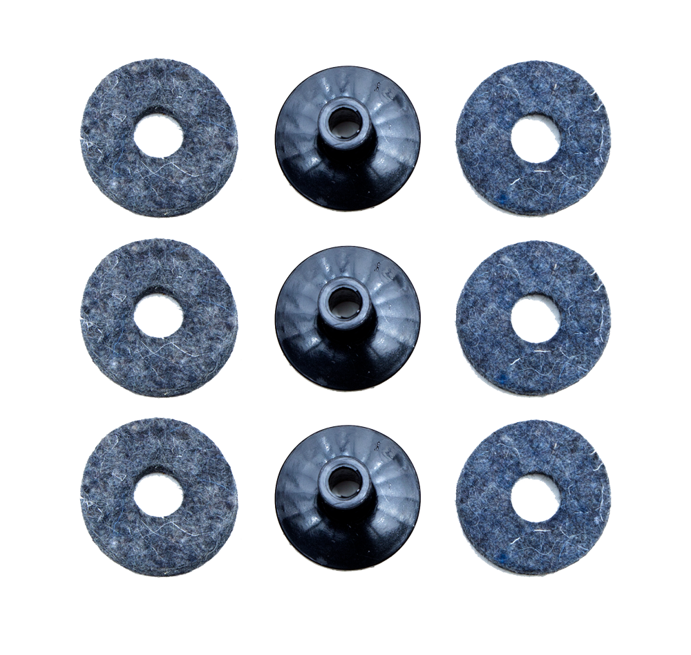 [ZFSPK] Zildjian Cymbal Felt and Sleeves, 3 Pack